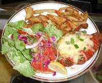 Chicken Parmigiana.