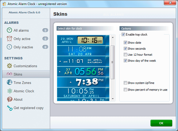 Download Atomic Alarm Clock - Computer Alarm Clock.